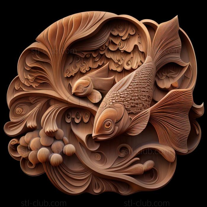 3D model st Nanjing fish fish (STL)